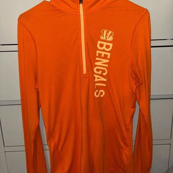 Dri fit Nike Bengals quarter zip - Picture 5 of 7